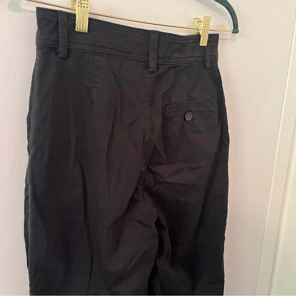 Everlane Pleated Chino Pants Black Size 0 - Picture 3 of 12